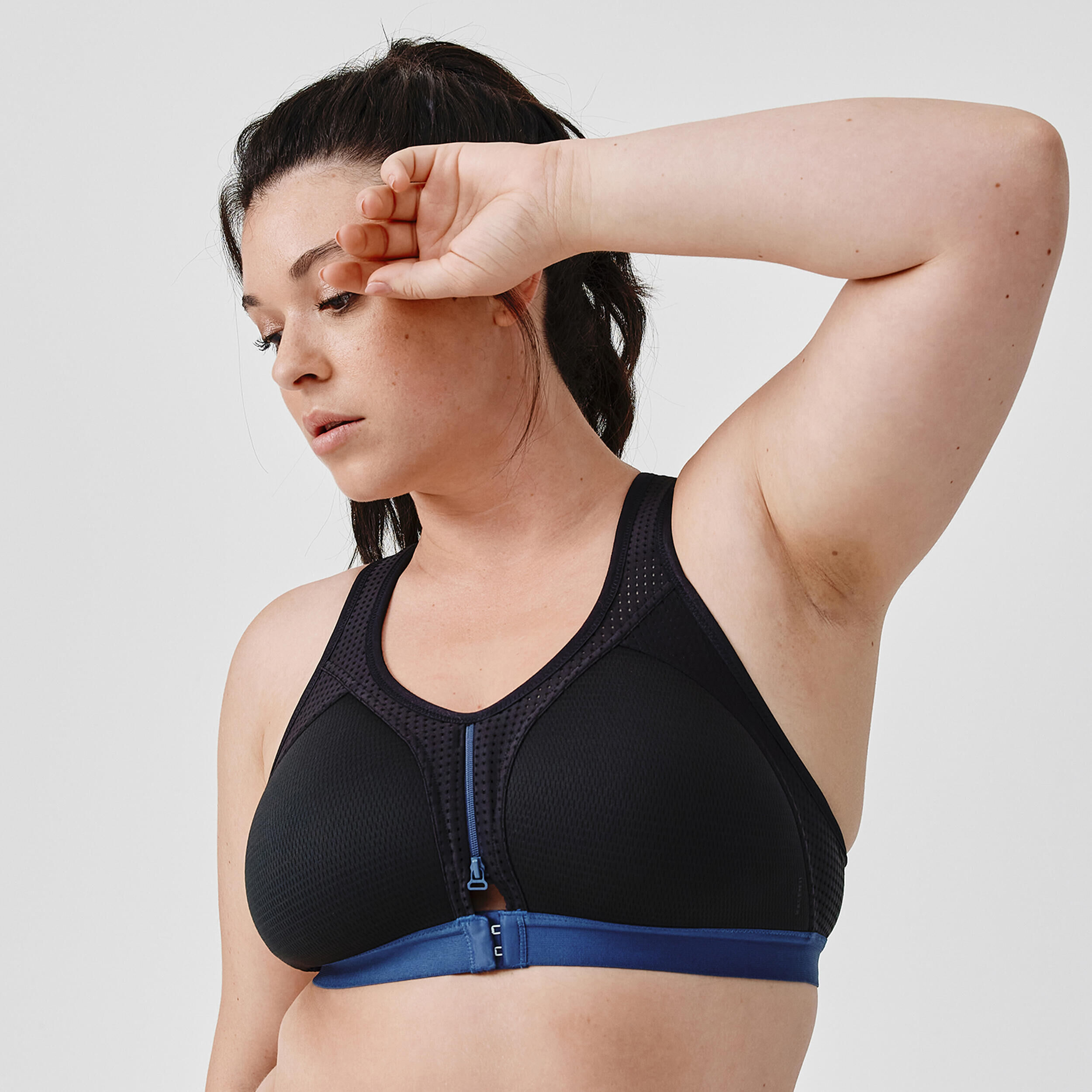 KALENJI Zipped Running Bra - High support