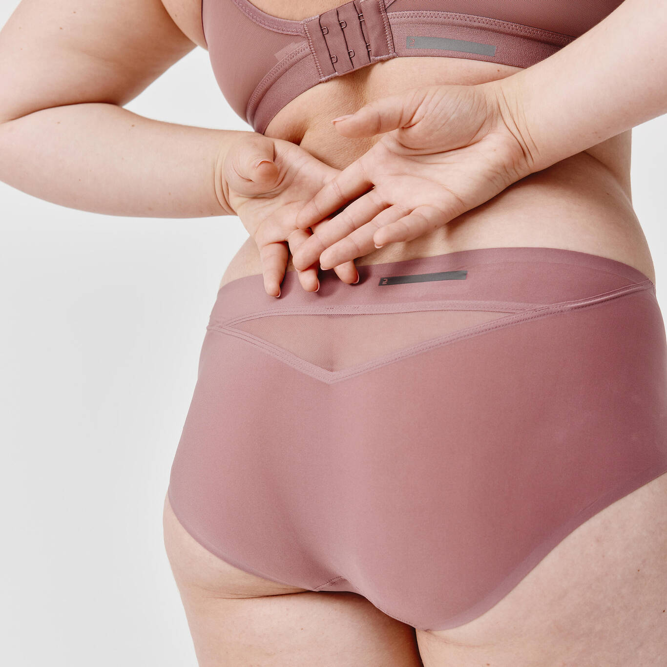 Women's Second Skin Boxers - Pink taupe