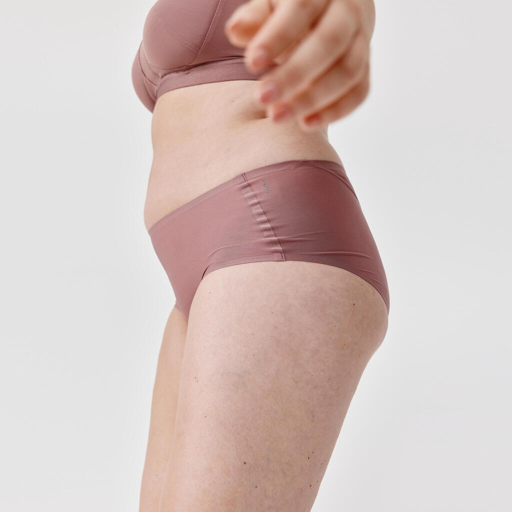 Funktionsunterhose Lauf-Panty unsichtbar Damen - schwarz 