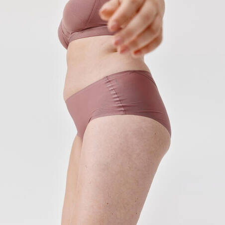 Women's Second Skin Boxers - Pink taupe