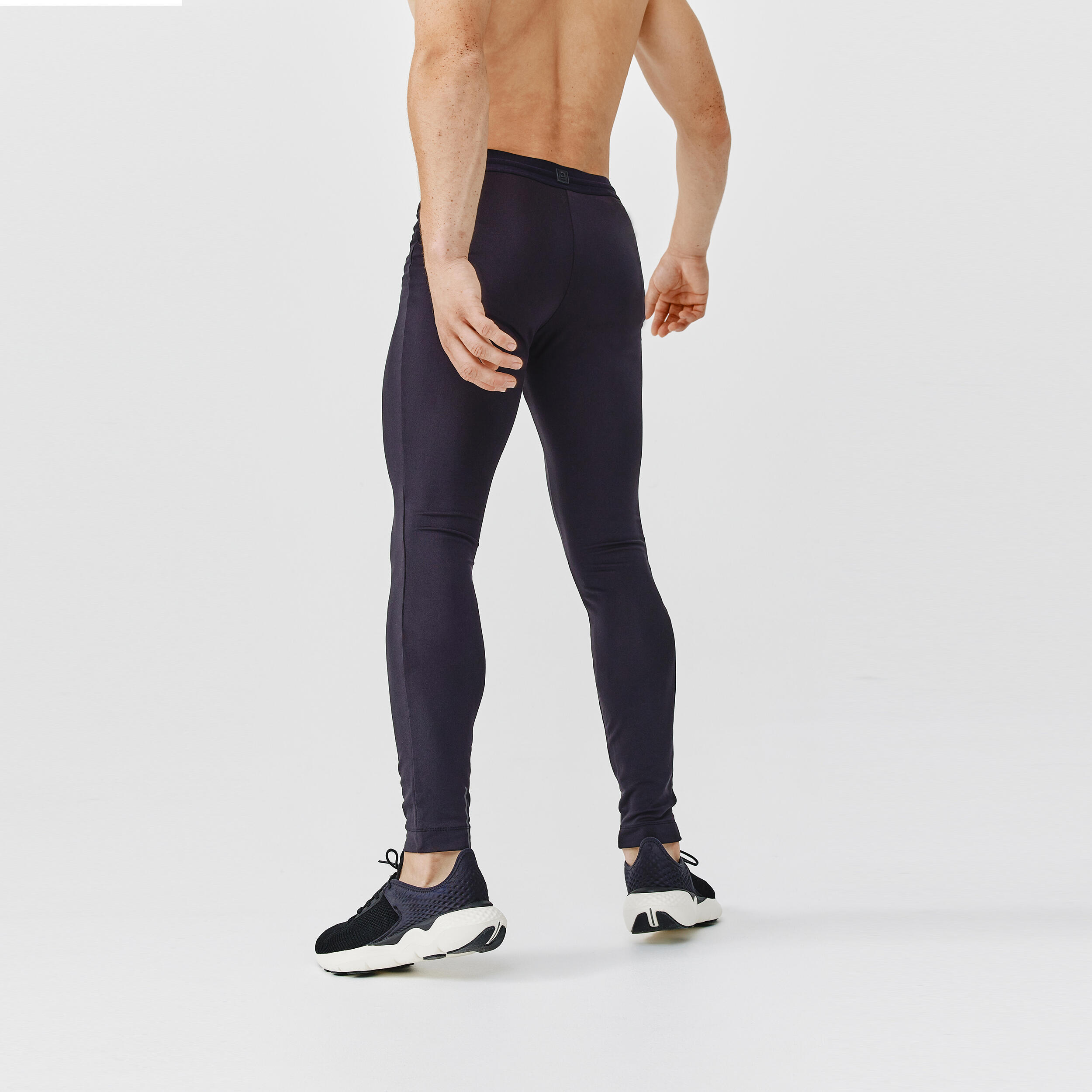 KIPRUN by Decathlon Solid Men Black Tights - Buy KIPRUN by Decathlon Solid  Men Black Tights Online at Best Prices in India