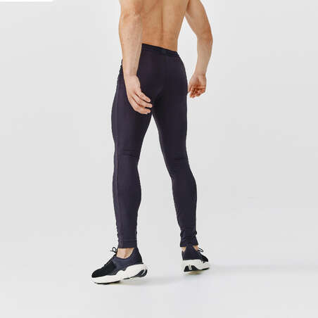 Collant long running respirant homme - Dry+ noir