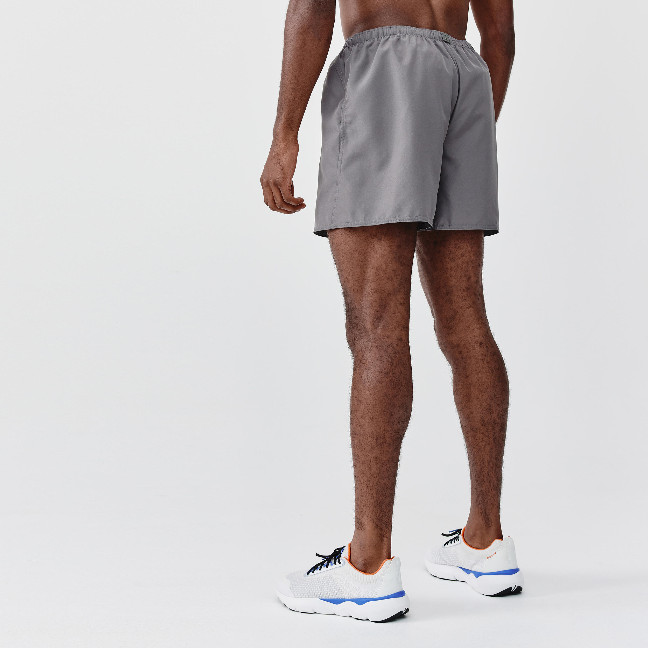 Men's Running Breathable Shorts - grey 