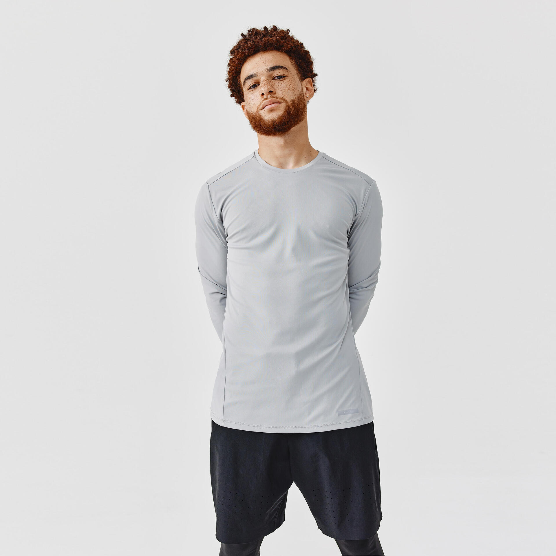 Shirt Coton Chandail Manche Longue Homme Simons Sleeve Tee Shirt