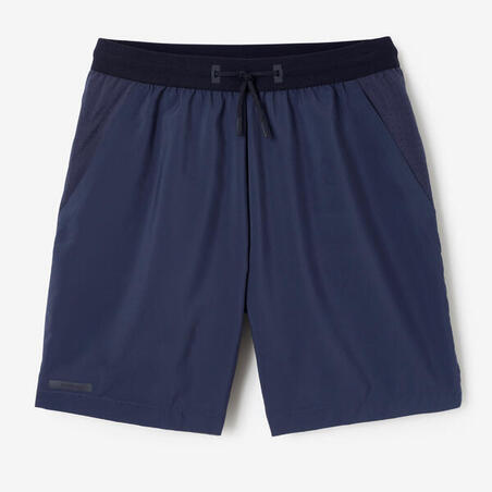 Short running respirant homme - Dry+ bleu foncé