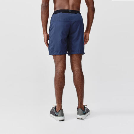 Short running respirant homme - Dry+ bleu foncé