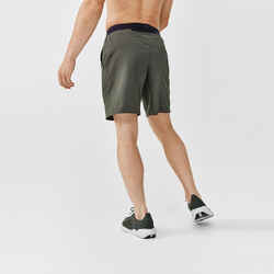Men's Running Breathable Shorts Dry+ - olive black