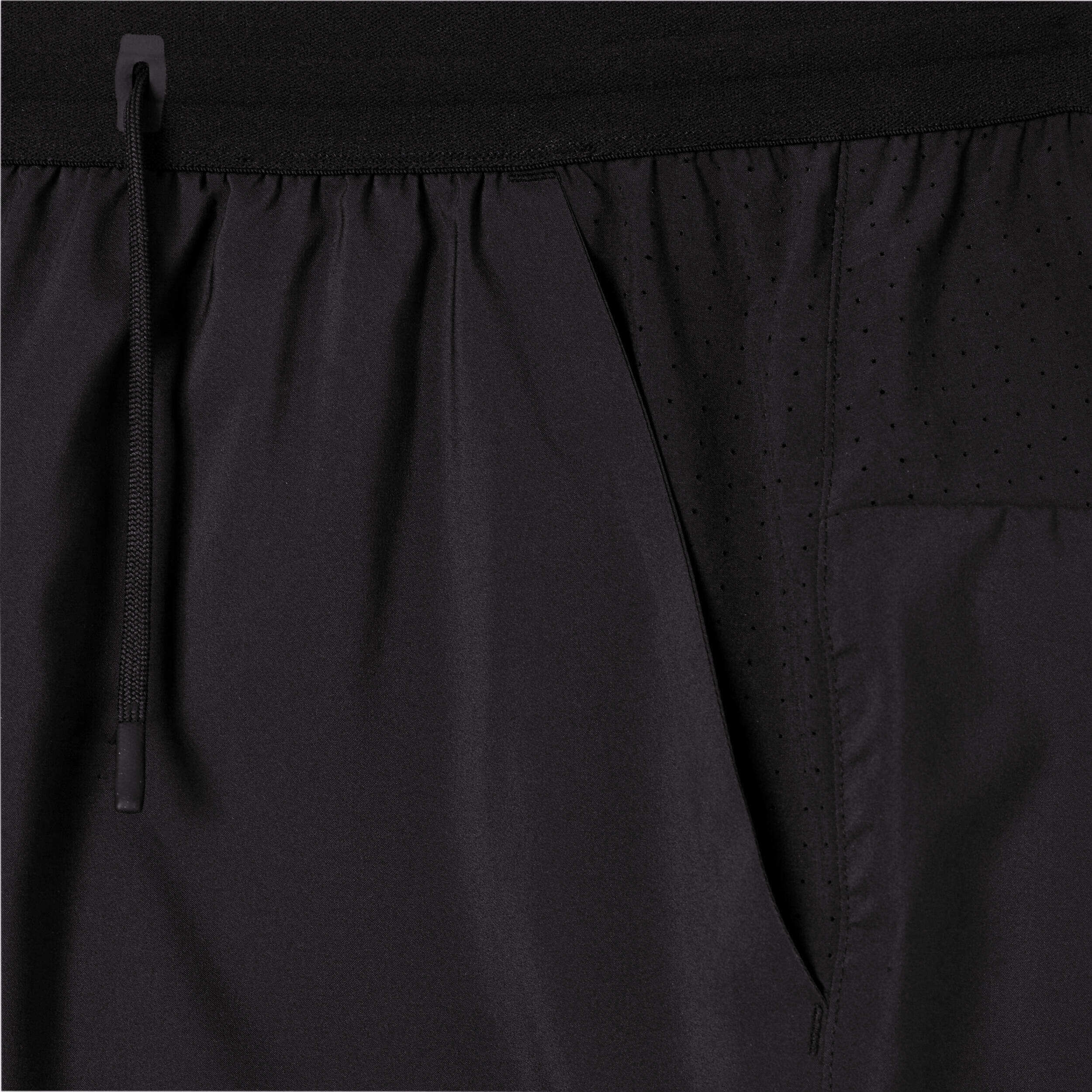 Men's Running Shorts - KIPRUN Run 500 Dry Black -  4