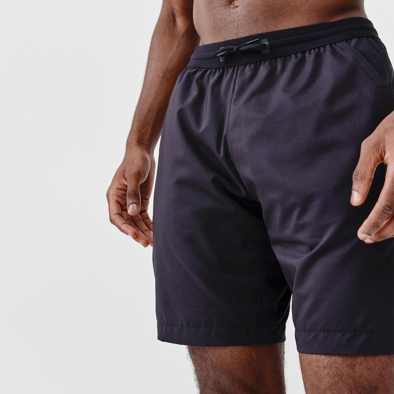 Pantalón corto de deporte DryMove™ con stretch - Negro - HOMBRE
