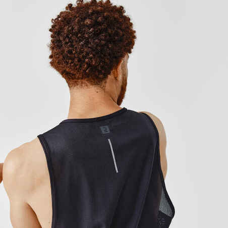 Esqueleto Running Hombre	kalenji transpirable negro