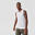 Lauf-Tanktop Herren atmungsaktiv - Dry weiss 