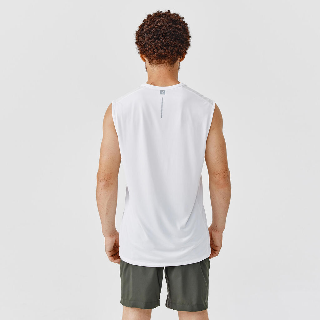 Men's Running Breathable Tank Top Dry+ - glacier white