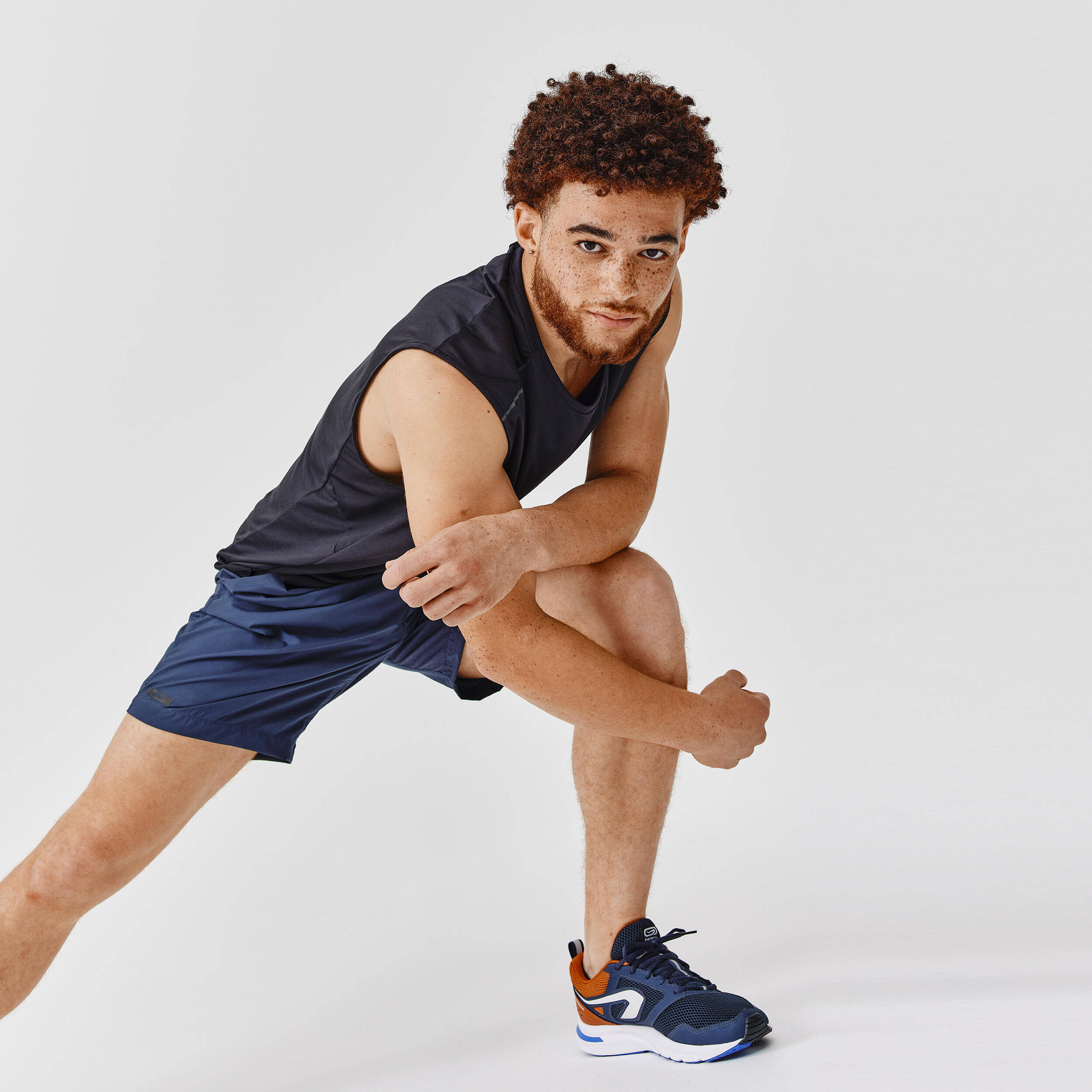 Men's Running Breathable Tank Top Dry+ - black -  4