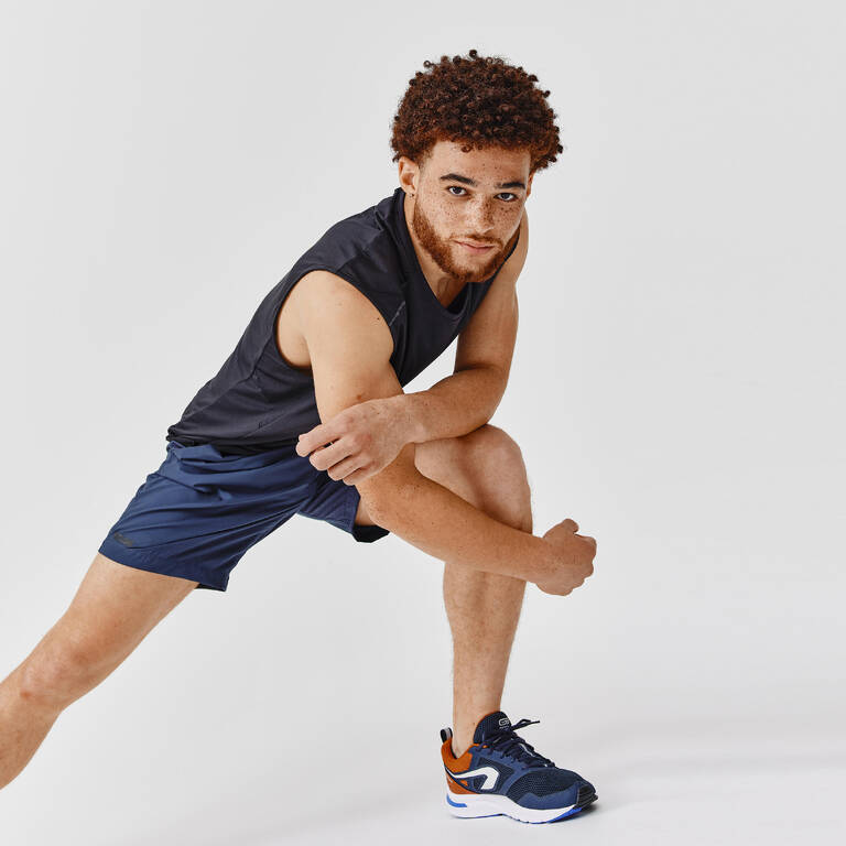 Men's Running Breathable Tank Top Dry+ - black