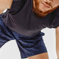 Camiseta Running Dry+ Hombre Negro Transpirable Sin Mangas