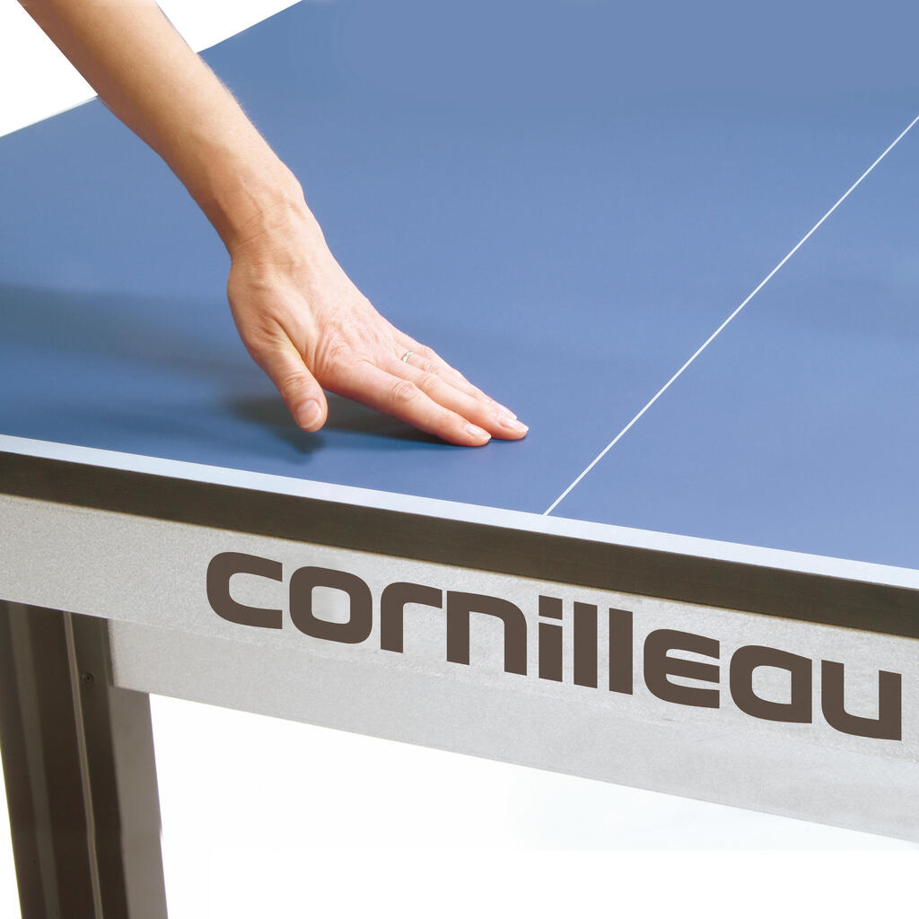 640 Indoor ITTF Club Table Tennis Table - Blue