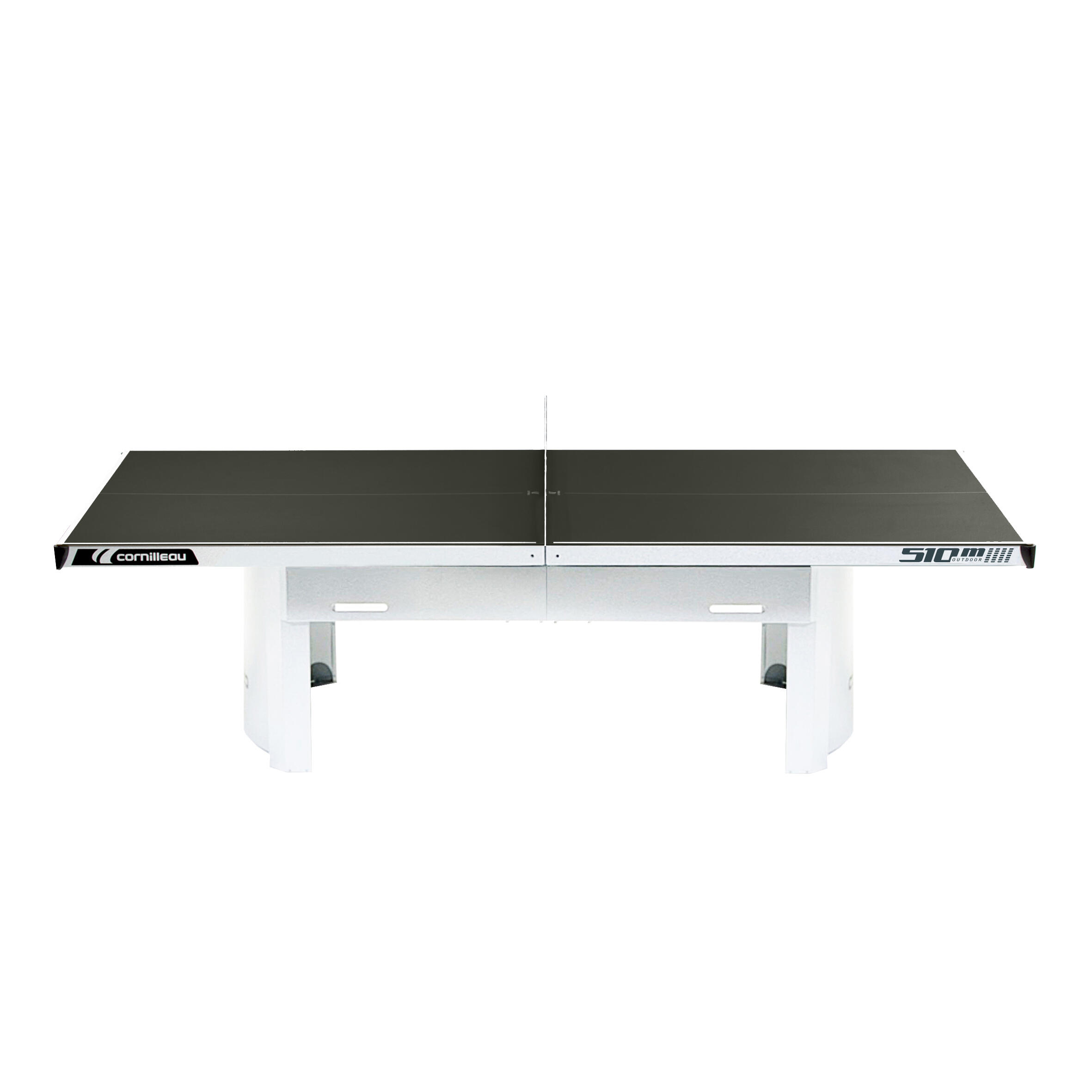 510 Pro Outdoor Table Tennis Table - Grey 2/9