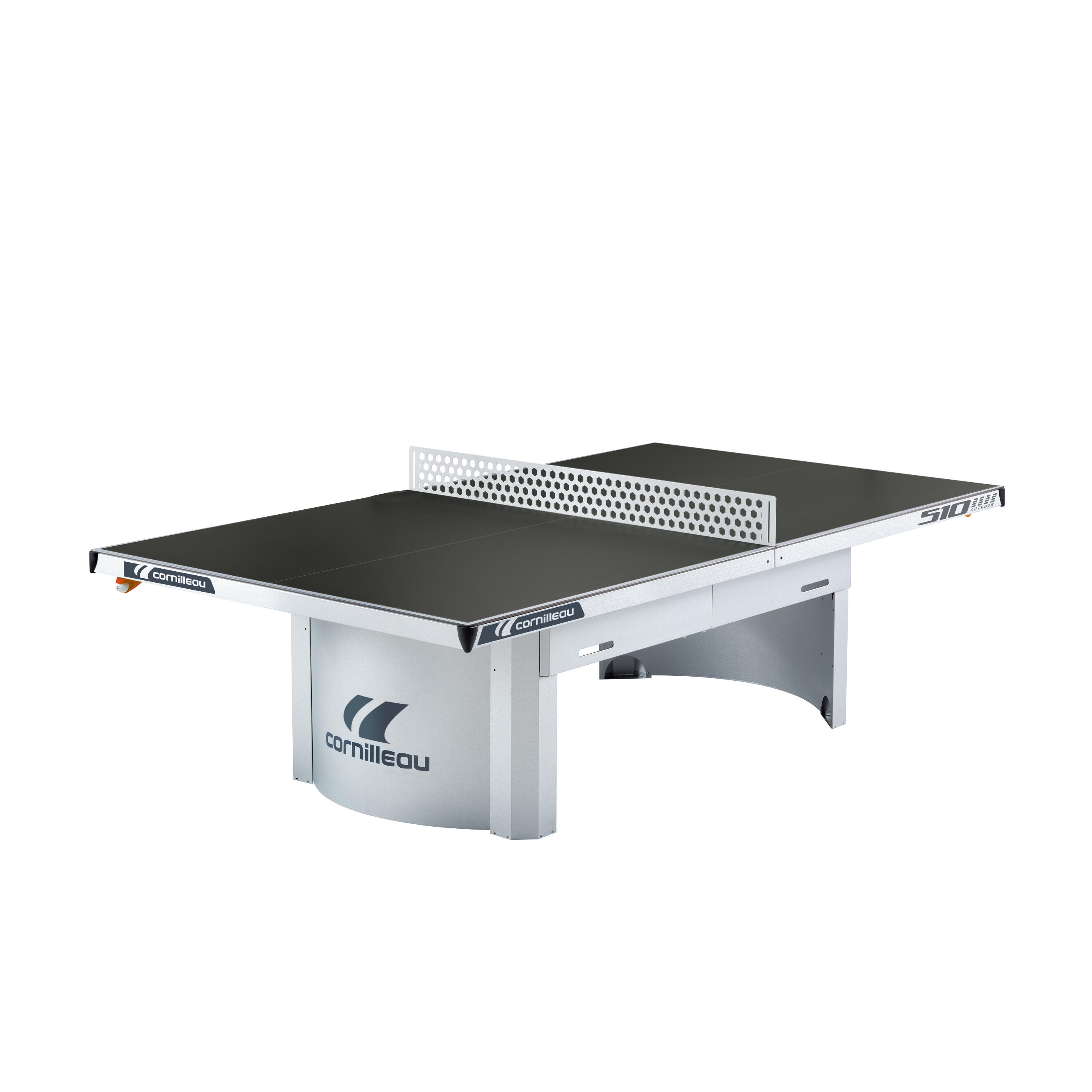 CORNILLEAU 510 Pro Outdoor Table Tennis Table - Grey