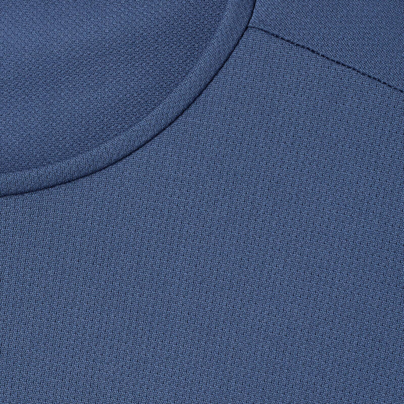 Ademend hardloopshirt voor heren Dry blauw