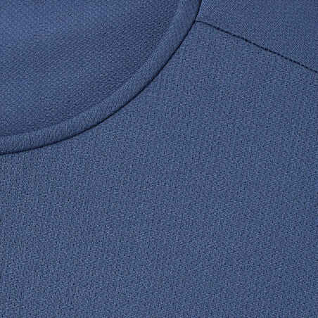 T-shirt running respirant homme - Dry bleu ardoise