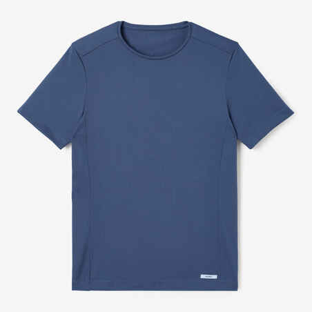 Kalenji Dry Men's Running Breathable T-Shirt - Blue Grey