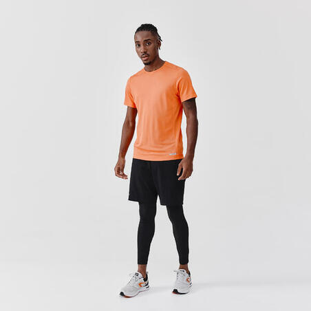Dry Men's Running Breathable T-Shirt - Orange
