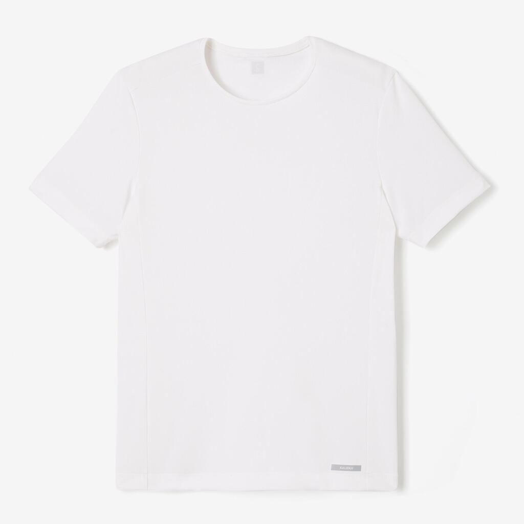 Ανδρικό Διαπνέον T-Shirt Τρεξίματος Dry - Λευκό