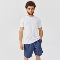 T-shirt running respirant homme - Dry blanc