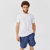 KIPRUN 100 Dry Men's Breathable Running T-Shirt - White