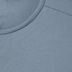 Dry Men's breathable running T-shirt - pebble grey