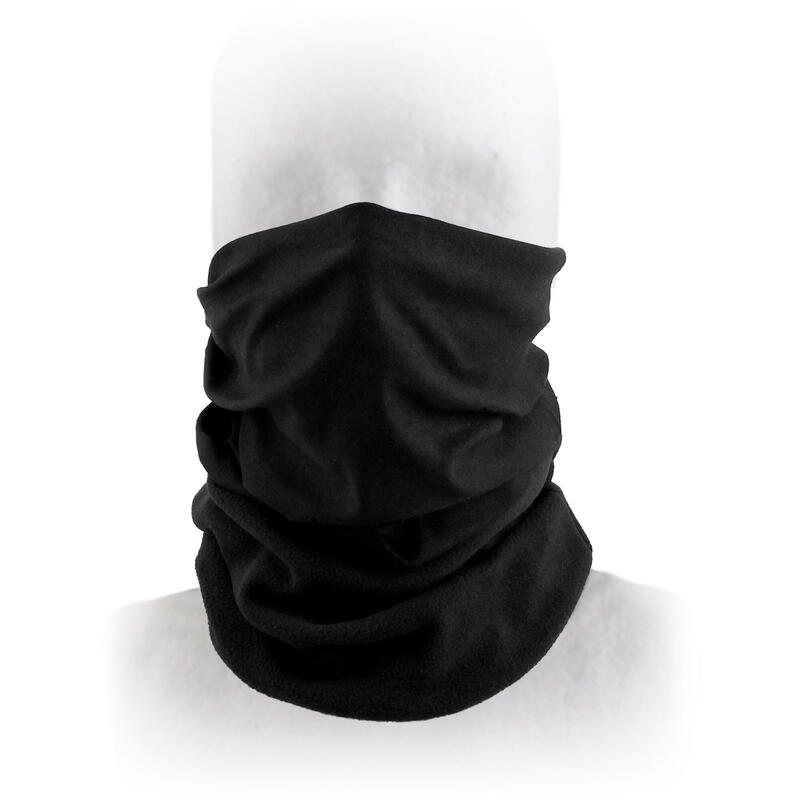 BRAGA CUELLO POLAR NIEVE Y ESQUÍ SCARF ADULTO NEGRO