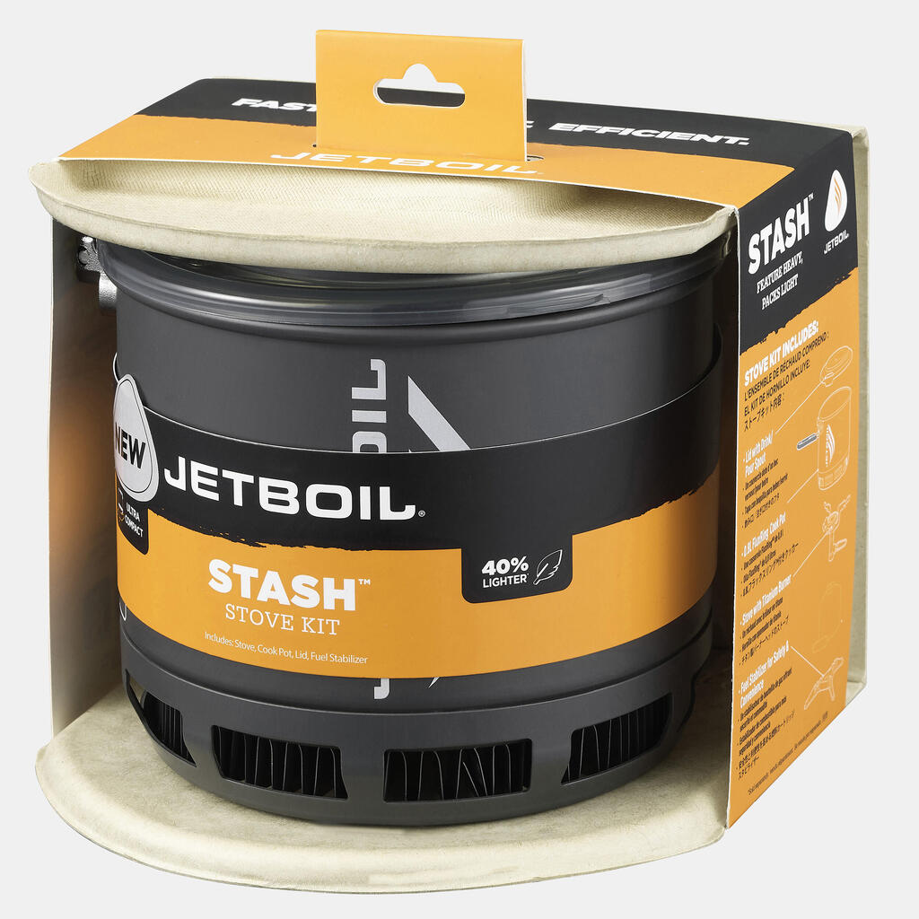 Optimized gas stove - Jetboil Stash