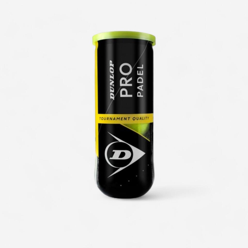 Pressurized Padel Balls Tri-Pack Tube Pro