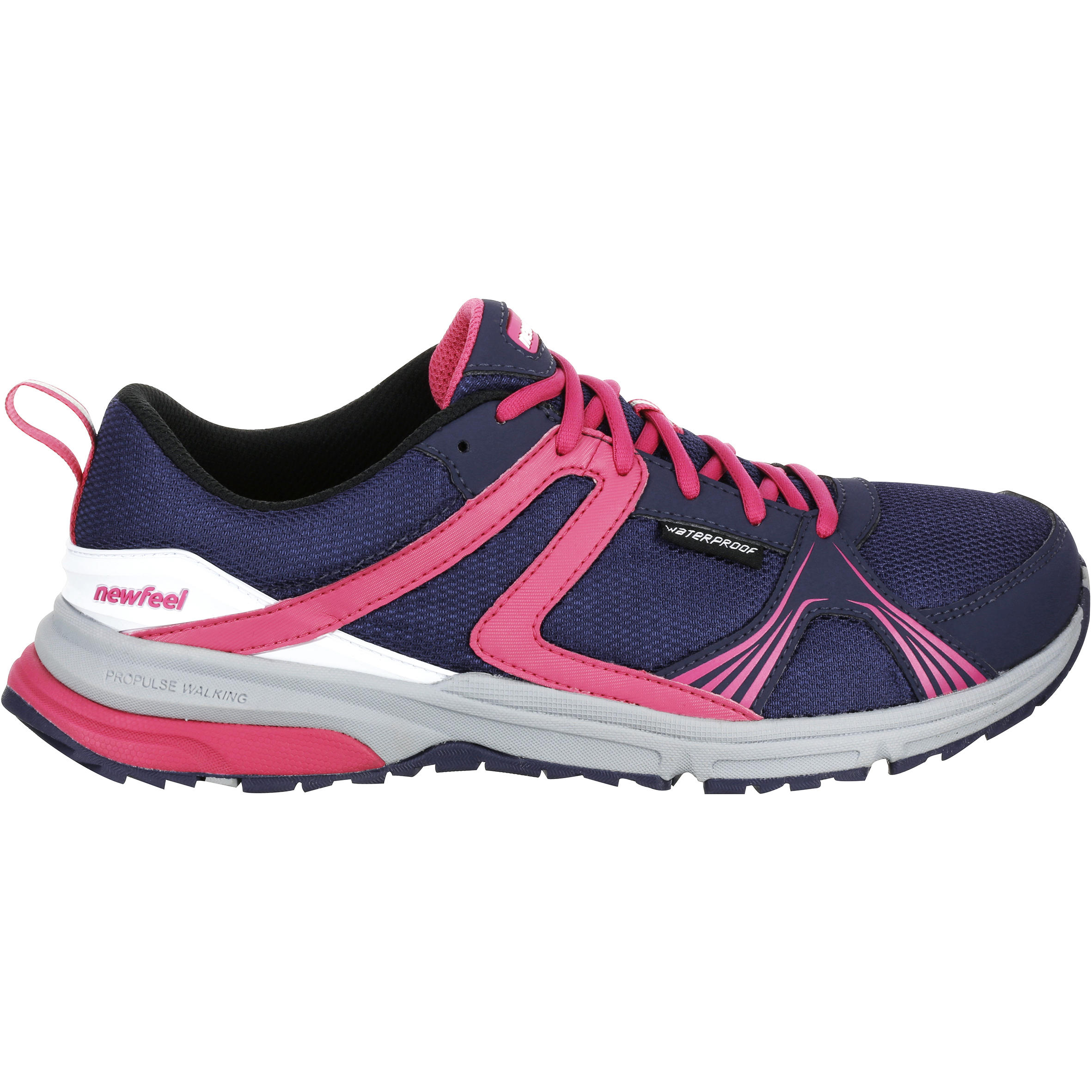 Propulse Walk 380 Women's Nordic Walking Shoes - Navy/Pink 2/17