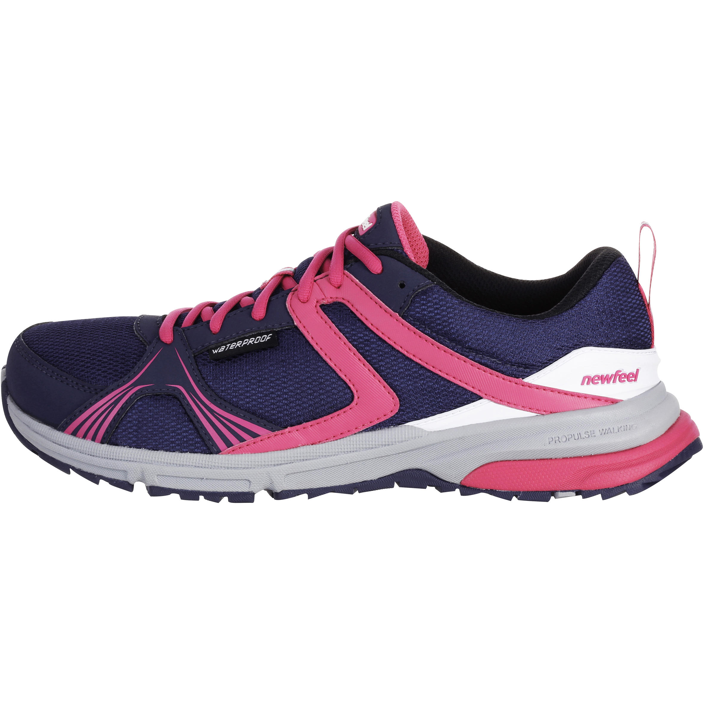 Propulse Walk 380 Women's Nordic Walking Shoes - Navy/Pink 15/17