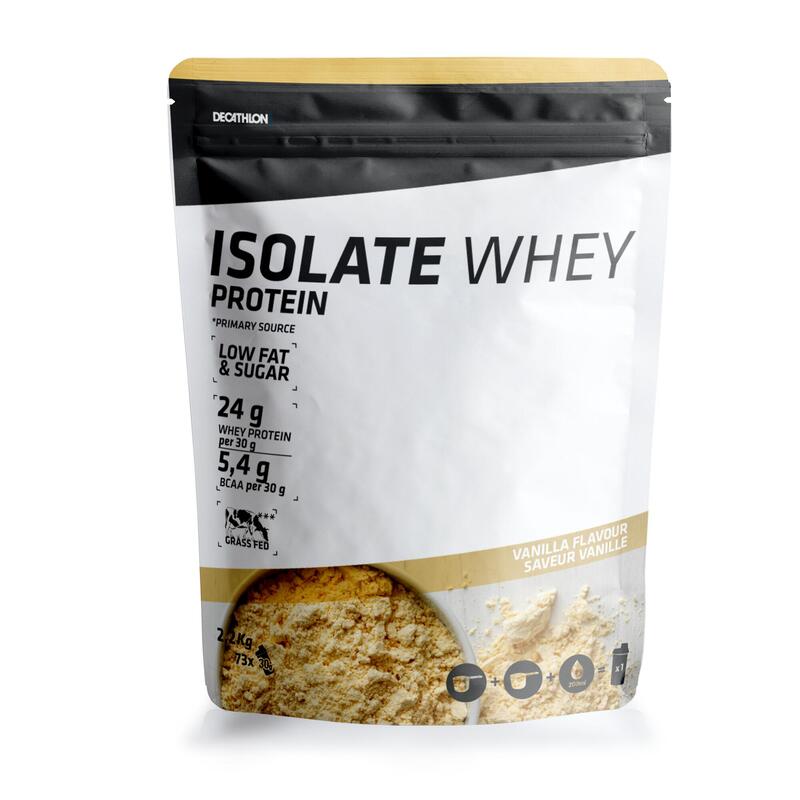 WHEY PROTEINE ISOLATE VANILLE 2,2 kg