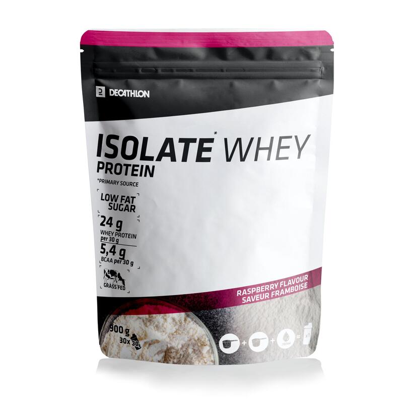 WHEY PROTEINE ISOLATE FRAMBOISE 900 G