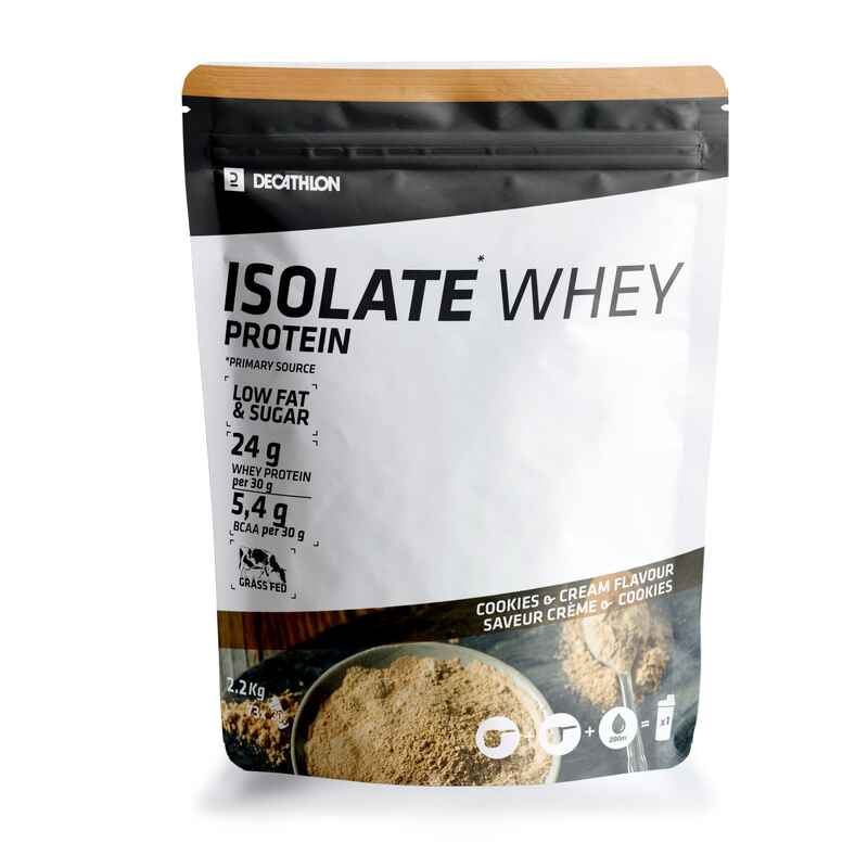 Proteinpulver Whey Isolate Cookies & Cream 2,2 kg