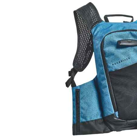 Mountain Bike Hydration Backpack Explore 7L/2L Water - Turquoise Blue