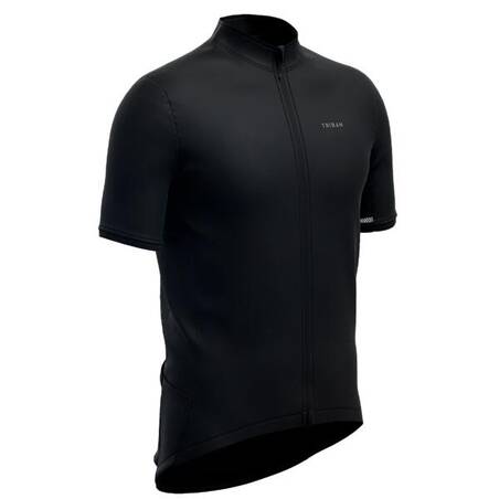 Men's Short-Sleeved Road Cycling Summer Jersey RC500 - Blue/Black