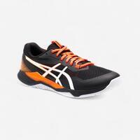 Chaussures de Badminton Squash Sports Indoor Homme GEL-TACTIC NOIR ORANGE
