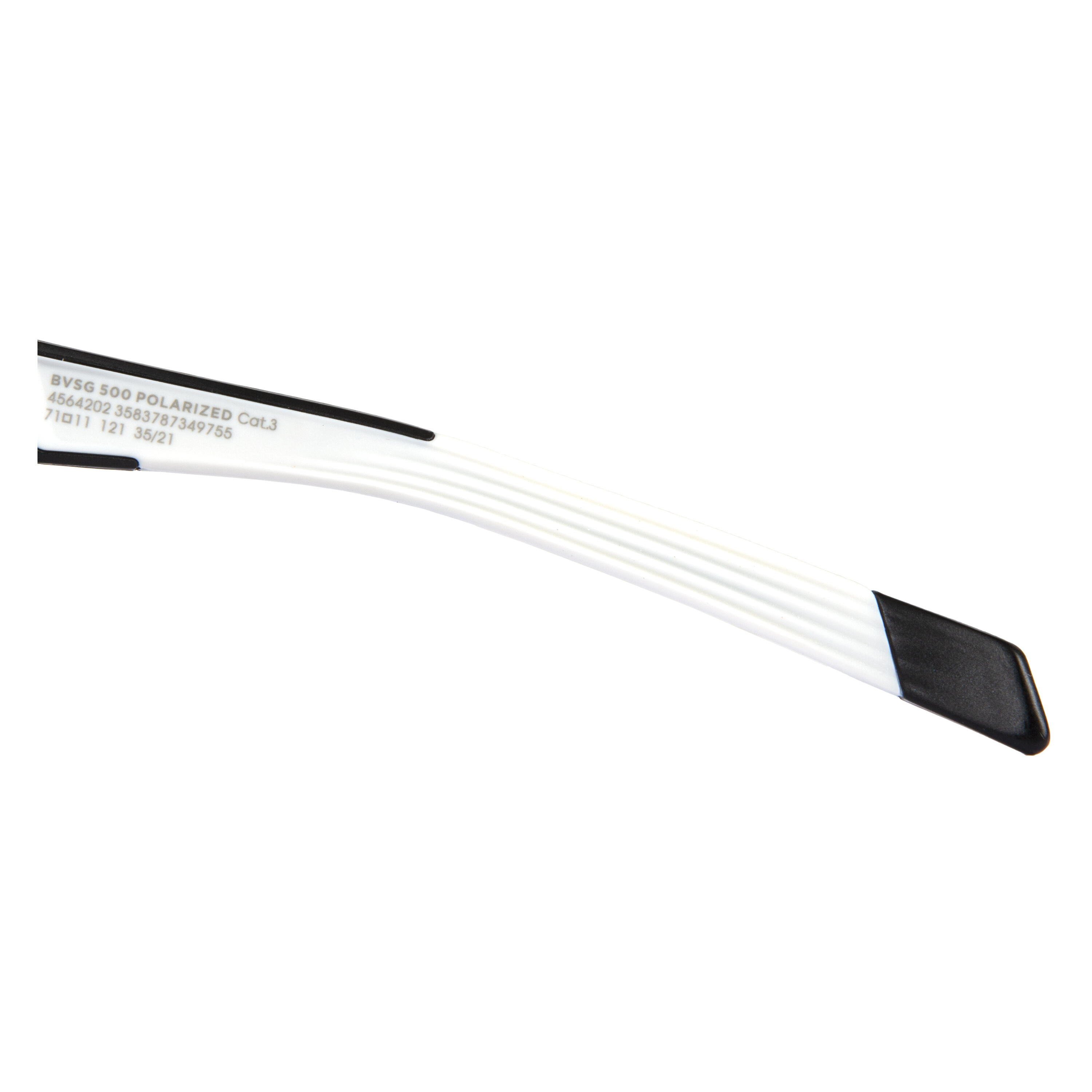 Polarised Beach Sports Sunglasses - Black/White 9/10