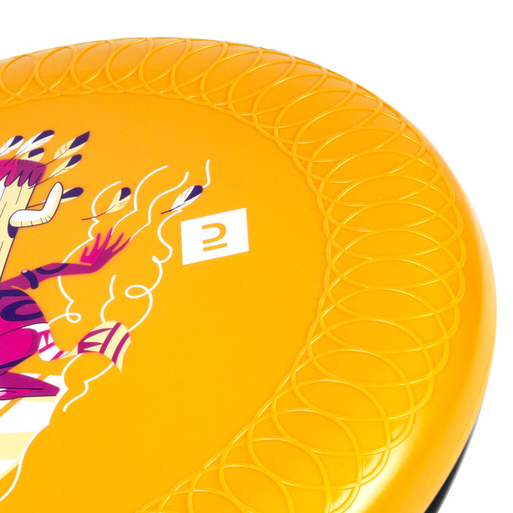 Frisbee D125 Shaman surfista anaranjado.