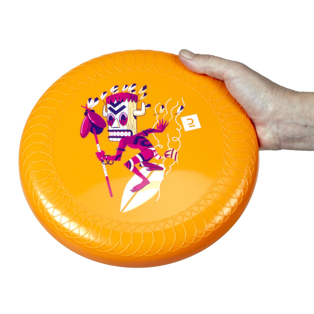 Frisbee D125 Shaman surfista anaranjado.