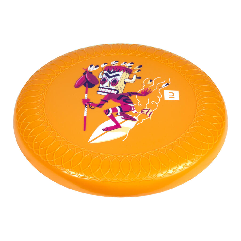 Frisbee D125 Shaman surfista anaranjado.