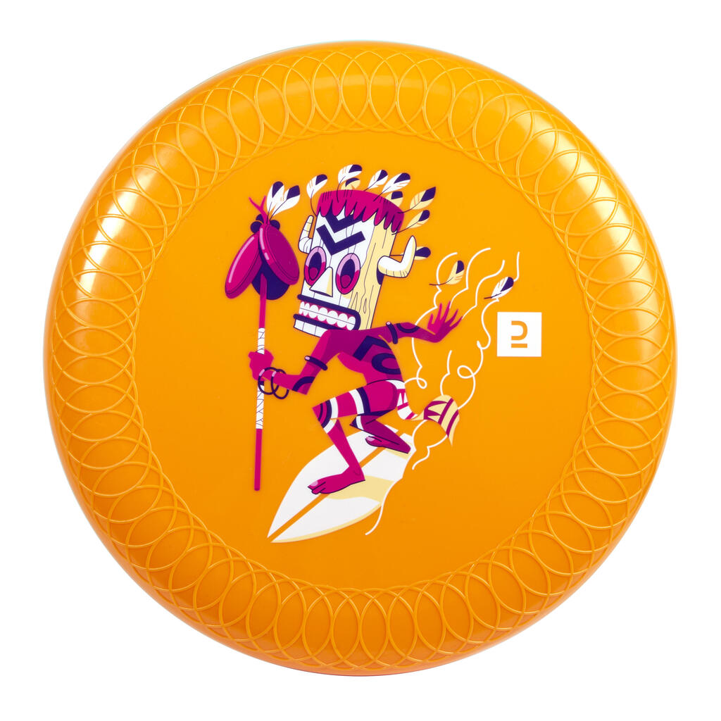 Frisbee D125 Shaman surfista anaranjado.