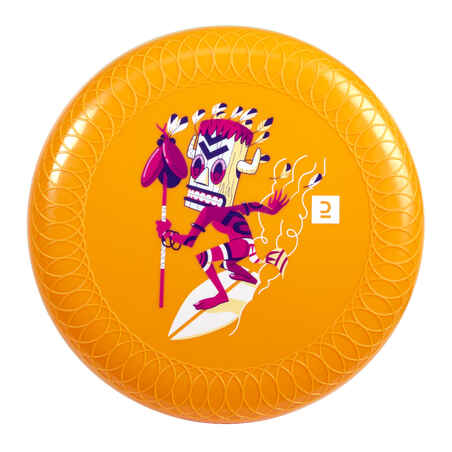 Frisbee D125 Shaman surfista anaranjado.