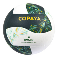 Мяч для пляжного волейбола гибридный зеленый 500 Replica