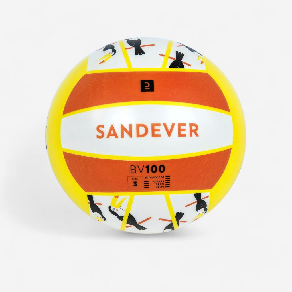 Beach Ball Fun BV100 Size 3 - White/Yellow Toucan
