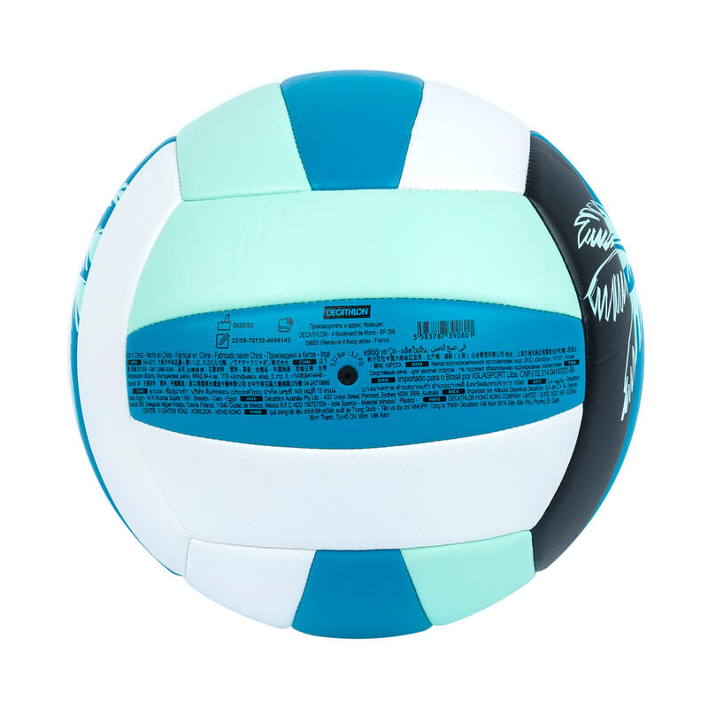 Pallone beach volley BV 100 CLASSIC taglia 5 blu